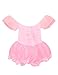Little Girls' Gymnastic Ballet Leotard Dance Dress Tutu Skirt Party Costume 2-6T