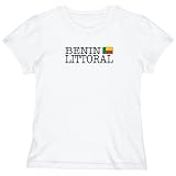 T-SHIRT WOMAN WHITE ELEGANT FLAG 