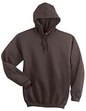 NEW Gildan Ultra Cotton - Pullover Hooded Sweatshirt Dark Chocolate-XL