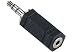 Adaptateur JACK 2.5 stereo fem. -  JACK 3.5 stereo male