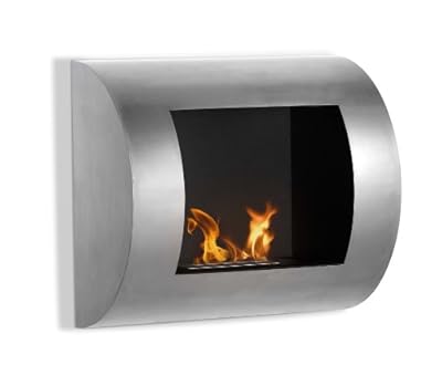 Ignis Luna Wall Mount Ventless Ethanol Fireplace