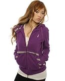 Hellz Bellz The Sock It To Me Hoody in Purple,Sweatshirts for Women
