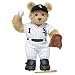 Build-A-Bear Workshop Curly Teddy in Chicago White Sox Uniform