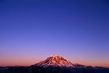 Western Face of Mount Rainier at Sunset - 24
