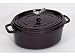 Staub Coq Au Vin 5.5 Quart Cocotte, Eggplant