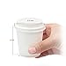 â€¢GOLDEN APPLE, Disposable Paper Coffee Cups 4 oz. Cups & Lids Quantity 50 Cups per Pack.