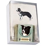 Single Gift Box with Border Collie Soap & Towel