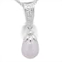 14K white gold Kalama Freshwater cultured pearl pendant