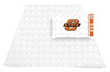 OKLAHOMA STATE COWBOYS OFFICIAL TEAM LOGO QUEEN SIZE JERSEY SHEET SET
