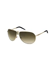 Carrera Gipsy Gold Frame Brown To Grey Lens Metal Sunglasses by Carrera