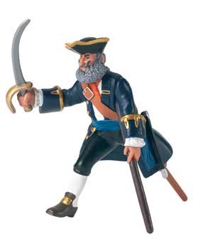 313FMWTV44L Pirate Wooden Leg Captain by Papo
