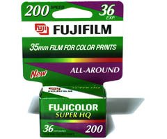 Fujifilm Superia HQ ISO-200 35mm Film (36 exposures)