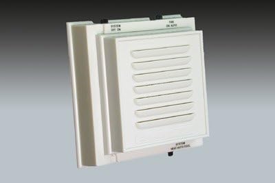 Thermostat, electromechanical, single setpoint, Accustat, low voltage, Application: Cool / Heat - 2 Sensor Required - System Switch: H/O/C - Fan Switch: A/O