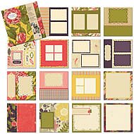 Handmade 12x12 Pre-Designed All-In-One Scrapbook: 