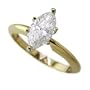 .30ct Marquise Cut Diamond Solitaire F Color SI2 Clarity Appraisal Included