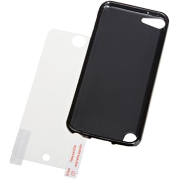 AmazonBasics Étui TPU avec protection d'écran pour iPod touch 5 (Noir) AmazonBasics Étui TPU avec protection d'écran pour iPod touch 5 (Noir)