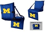 Michigan Wolverines Tri-Fold Seat Chair - NCAA College Athletics