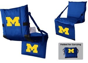 Michigan Wolverines Tri-Fold Seat Chair - NCAA College Athletics