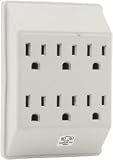 PPP PP-16000TW 6-Outlet Wall Tap (White)