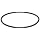 Viton O-Ring, 90A Durometer, Round, Black