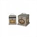 Two Piece Square Tin Boxes in Natural Aged Metal
