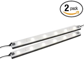 GEOBulb Under Cabinet Light Bar, Soft White, 2 Pack