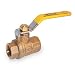 Ball Valve, 2 PC,3 In NPT, Brass, 400 PSI Apollo 94A10001