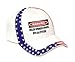 Warning: English Springer Spaniel with an attitude Adult USA Flag Hat / Cap