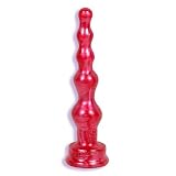 Doc Johnson Radiant Gems 7" Anal Tool, Lipstick