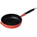 Le Creuset Cast Iron Non-Stick Frying Pan, Cerise, 28 cm