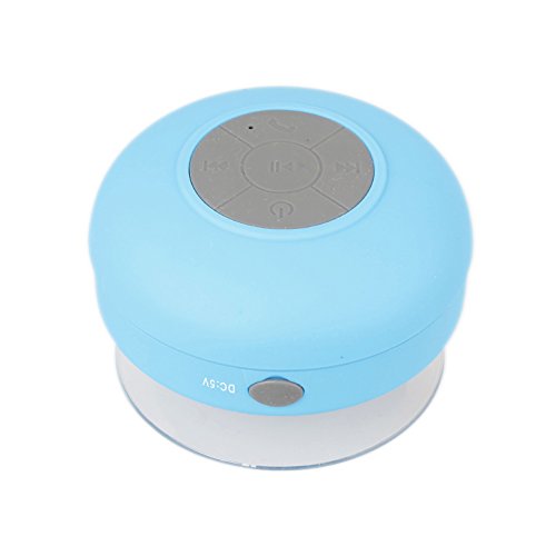 Fanku Mini Portable Waterproof Wireless Bluetooth Speaker With Suction Cup for Shower Bathroom Car
