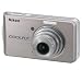 [Bundle] Coolpix S520 platinum + Pix Ultra Compact Camera Case + 2 GB SD Memory Card + EN-EL10 Compatible Battery