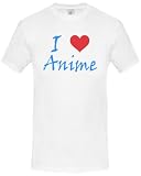 I LOVE Anime 305(H-Blau) Gr. XL