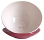 Waechtersbach Colander Bowl with Sieve, Cherry and Ivory