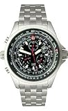 Torgoen Swiss Men's Chronograph Pilot Computer Watch #T01202