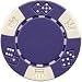Clay Composite Lucky Crown Poker Chips 25 11.5 gram Purple Poker Chips