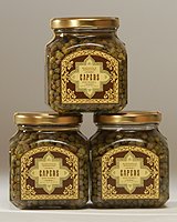 Moroccan Non-Pareil Capers - 3 Jars