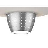 Forecast Lighting F1707-59WH Quattro Brushed Aluminum and White Metal Insert Accessory for Pendan...