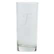 Script Monogram Highball Set of 4 - F