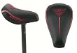REDLINE Flight Mini Saddle, with 13/16 Post, Black