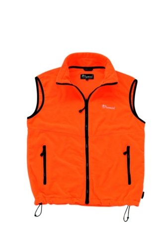 Pinewood Fleeceweste Oregon, orange, Gr. L