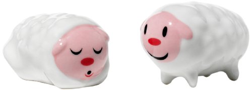 A di Alessi AMGI10SET3 Set bestehend aus zwei Figuren, Porzellan Handdekoriert Preisvergleich