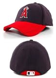 New Era Los Angeles Angels of Anaheim Navy Blue-Red 2010 Batting Practice 39THIRTY Stretch Fit Performance Hat