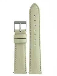 Watch Band Patent Leather Cream Ladies Built In Spring Bars Tech Swiss