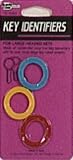 Hy-Ko #KC132 3PK Large Key Identifiers