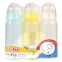 Nuby Tinted Bottle, Colors May Vary, 3 Pack, 8 Ounce