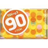 TDK オーディオカセットテープ(ハイポジ) CDing2 90分 [CD2-90U]