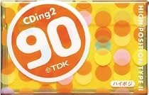TDK オーディオカセットテープ(ハイポジ) CDing2 90分 [CD2-90U]