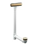 KOHLER K-7272-BV Clearflo Slotted Overflow Bath Drain, Vibrant Brushed Bronze
