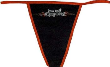 Buy Orange County Choppers Black Logo Thong for women
